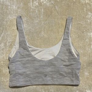 Lululemon Reversible Align Bra Size 4/White & Striped